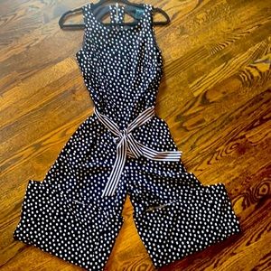 Black & White Polka dot Jumpsuit